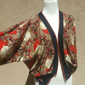 Vintage Ciselda for Rustan's Sport Kimono blazer